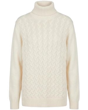 Moorer Cashmere Knitwear - Bianco