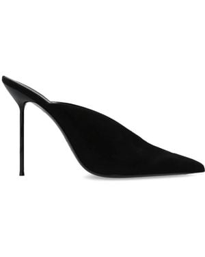 Paris Texas Lidia Heeled Mules - Schwarz