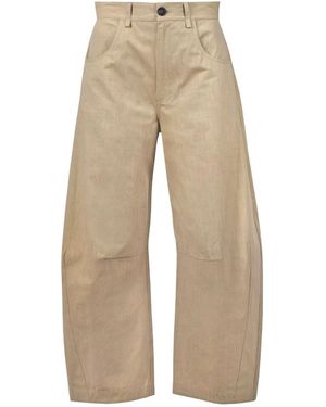 Phisique Du Role Wide Trousers - Natural