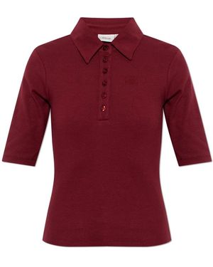 Gestuz Tops ,Rood ,Katoen Gzdrew Polo