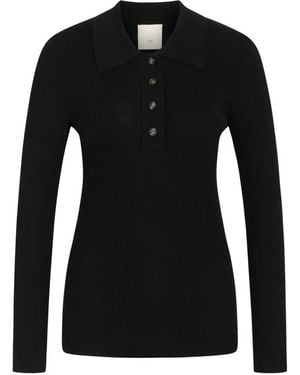 Heartmade Round-Neck Knitwear - Black