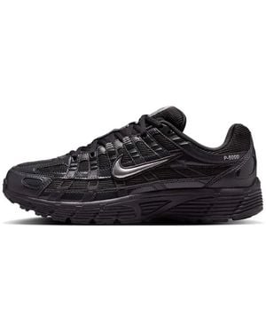 Nike Fitness ,Zwart ,Leer P-6000 Sneakers