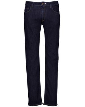 Hand Picked Straight Jeans - Bleu