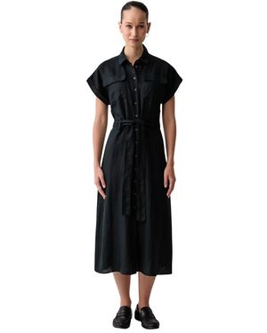 Benetton Shirt Dresses - Negro