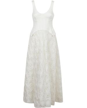 Jonathan Simkhai Kleedjes ,Maxi Jurk - Wit