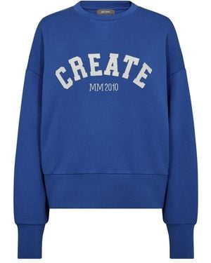 Mos Mosh Sweatshirts - Blue