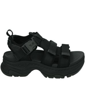 Teva Sportliche Sandalen Schwarz Gummisohle