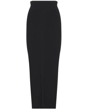 Rick Owens Rokken ,Zwart ,Sacriskirt Midi Rok