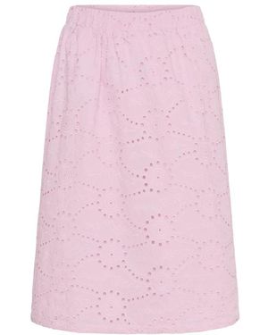 Saint Tropez Midi Skirts - Rosa