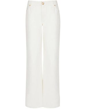 Balmain Wide Jeans - Blanco