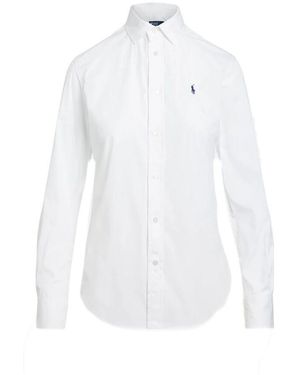Polo Ralph Lauren Lässige Herrenhemden Kollektion - Weiß