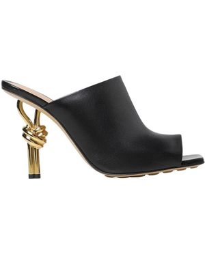 Bottega Veneta Heeled Mules - Black