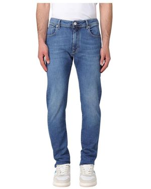 Incotex Slim-Fit Jeans - Azul