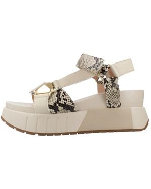 Exe' Schoenen ,Veelkleurig ,Olivia 934 Sandalia - Metallic