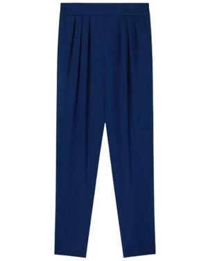 Giorgio Armani Tapered Trousers - Bleu