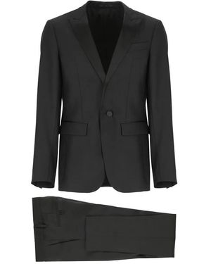 DSquared² Single Breasted Suits - Black