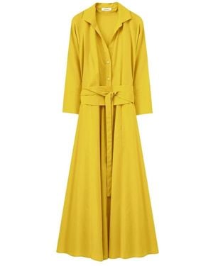 ROSSO35 Shirt Dresses - Yellow
