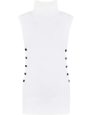 Giorgio Armani Turtlenecks - White