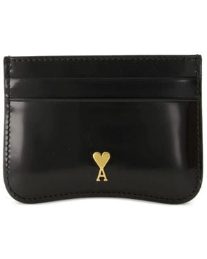 Ami Paris Wallets & Cardholders - Black