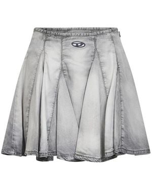 DIESEL Denim Skirts - Gray