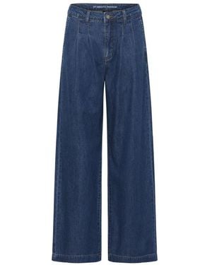 My Essential Wardrobe Wide Jeans - Blue