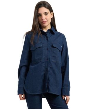 BOSS Overhemden ,Blauw ,Denim Shirts