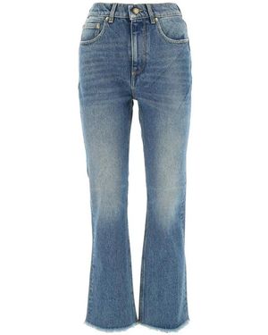 Golden Goose Deluxe Brand Cropped Jeans - Blue