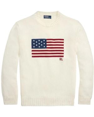 Polo Ralph Lauren Round-Neck Knitwear - Blanc