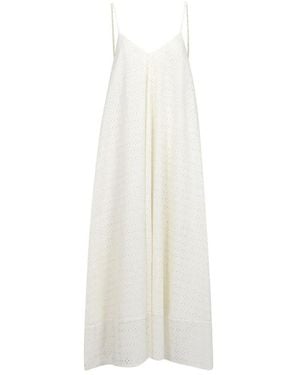 Cruna Maxi-Kleid - Weiß