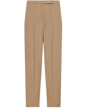 Theory Straight Trousers - Natural