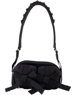 Simone Rocha Classic Bow Crossbody - Black