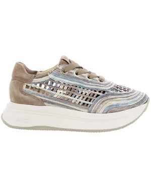 Softwaves Schoenen ,Blauw ,Leer 9.13.35 - Grijs