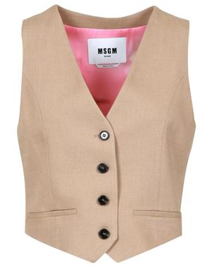 MSGM Vests - Rosa