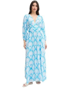 Melissa Odabash Cecilia Maxikleid - Blau