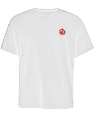 Just Cavalli T-shirt uomo bianca polos - Bianco