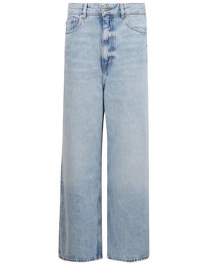 Ganni Wide Jeans - Blue