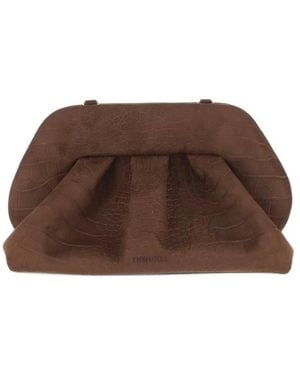 THEMOIRÈ Clutches - Marrone