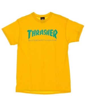 Thrasher T-Shirts - Yellow