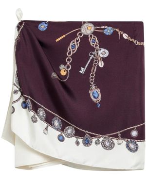 Versace Short Skirts - Purple