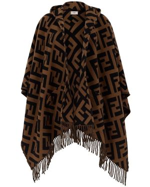 Fendi Capes - Negro