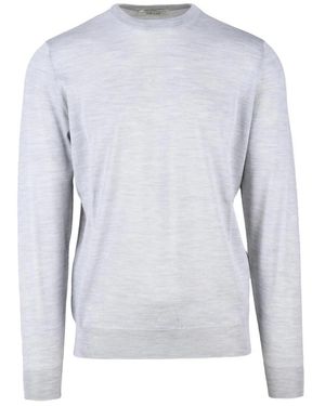 FILIPPO DE LAURENTIIS Round-Neck Knitwear - Blue