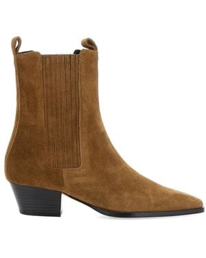 Aeyde Cowboy Boots - Bruin