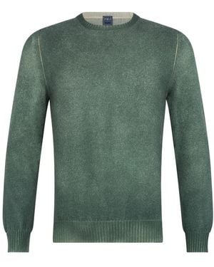 Fedeli Round-Neck Knitwear - Green