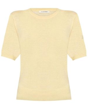 By Malene Birger Round-Neck Knitwear - Amarillo