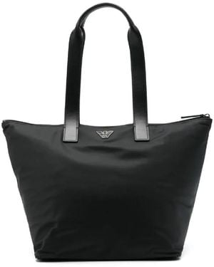 Emporio Armani Tote Bags - Black