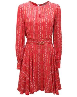 Marella Short Dresses - Red