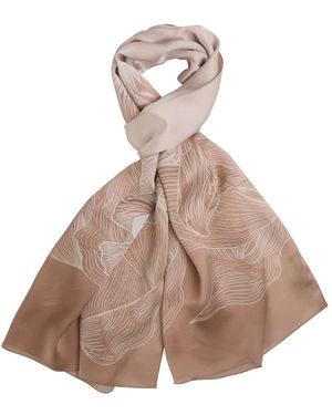 Marc Cain Silky Scarves - Marrón