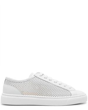 Doucal's Leren Casual Trainers Sneakers - Wit