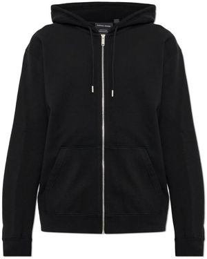Canada Goose Hoodies & Sweatvesten ,Zwart ,Katoen Loon Full Zip Hoodie