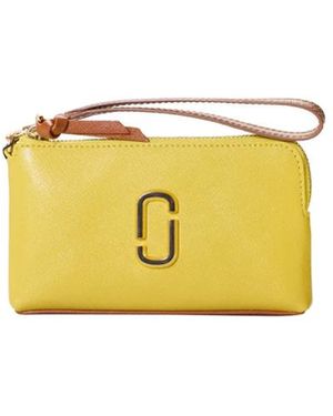 Marc Jacobs The Snapshot Wristlet - Geel